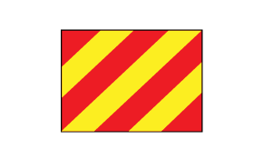 Signal flag, International meaning